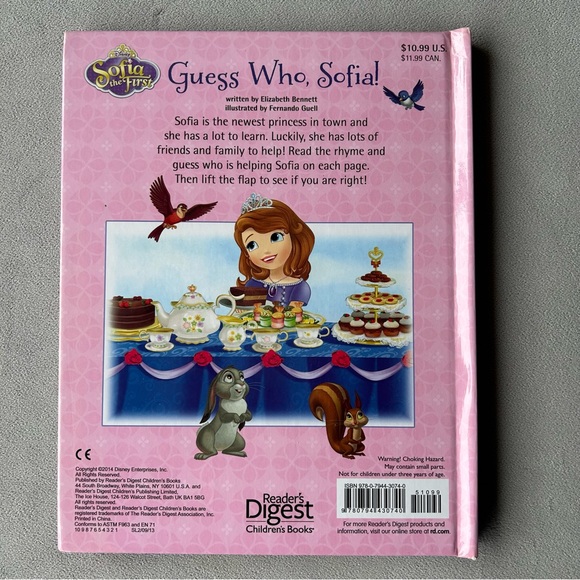 Set of 2 ~ Guess Who, Easter Elmo! & Guess Who, Sofia! ~ Hardcover - Picture 4 of 12